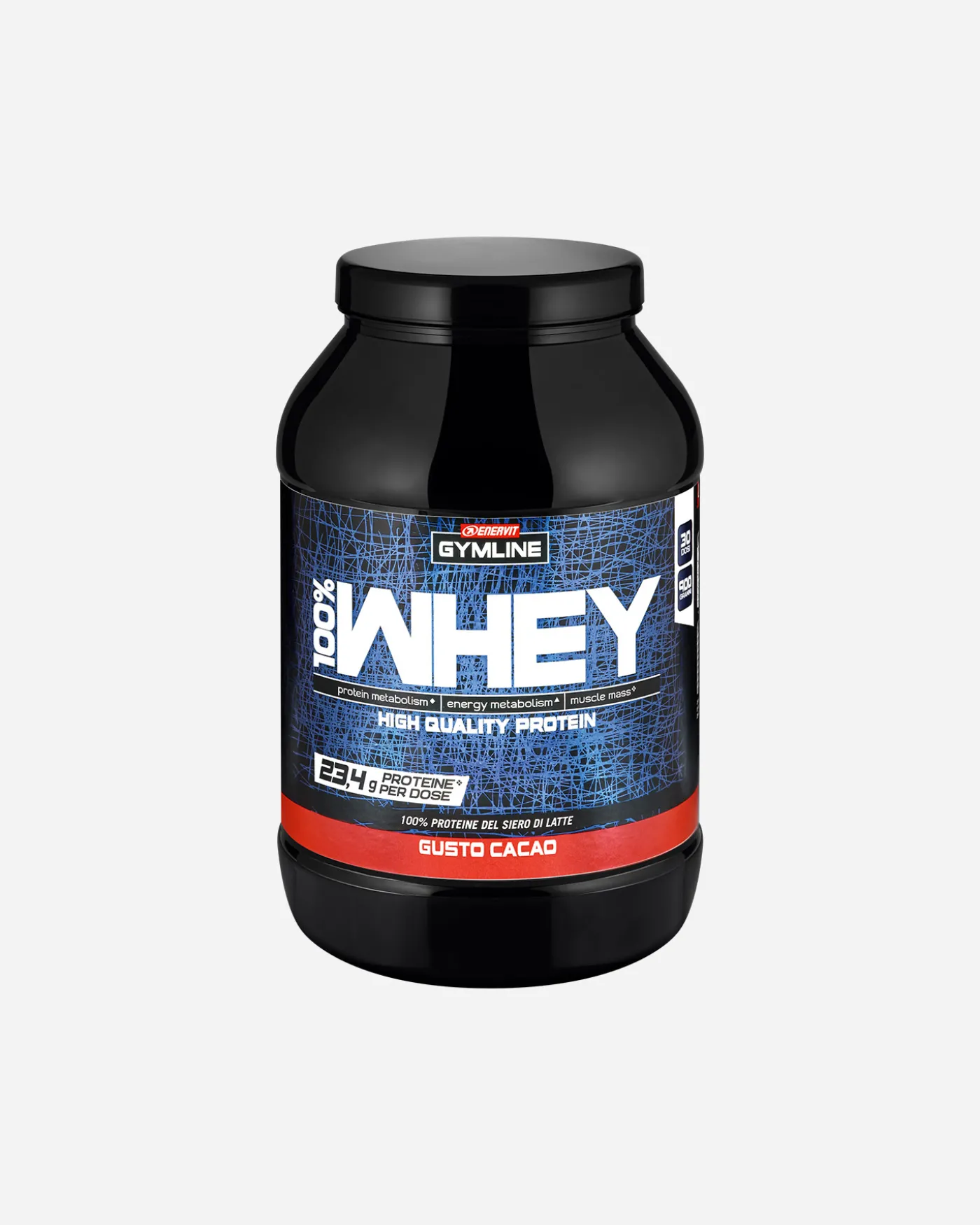 100% WHEY 900 G. CACAO